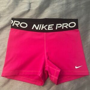 Pink Nike pros